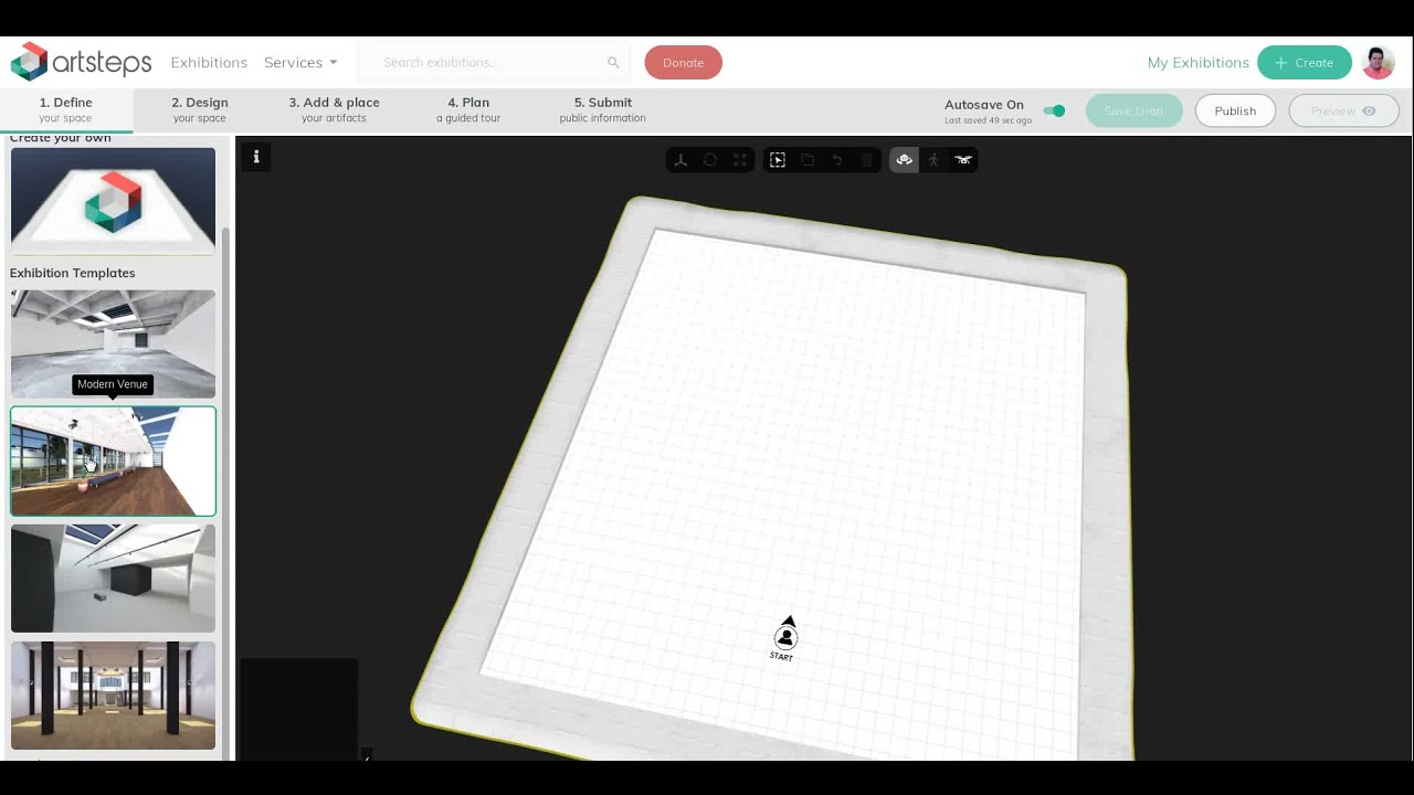 Crea un museo virtual con Artsteps (Primera parte)