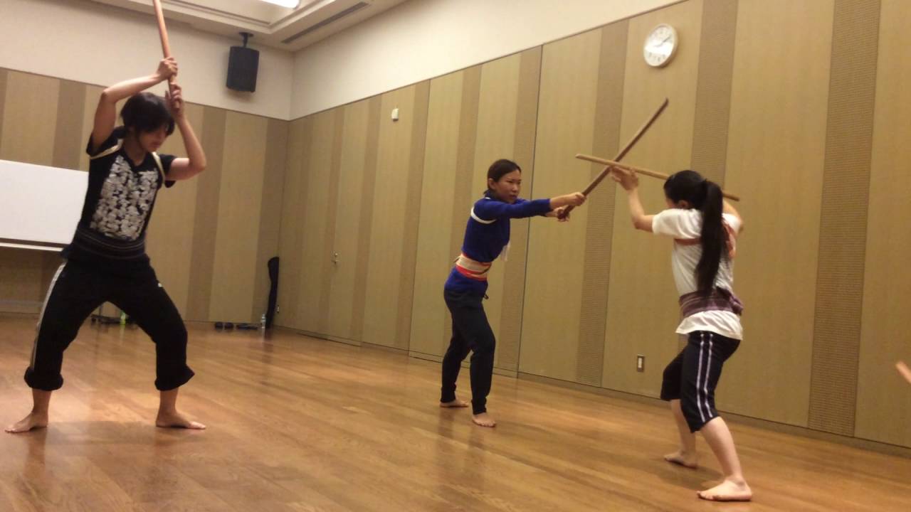 青山郁彦殺陣工房 スローモーション 20161003