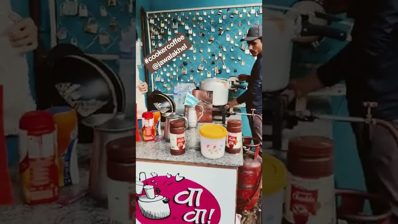 Wa Wa Cooker Coffee, Jawalakhel #kathmandu #ktm #innovative #creative#cooker #coffee #engineer #idea