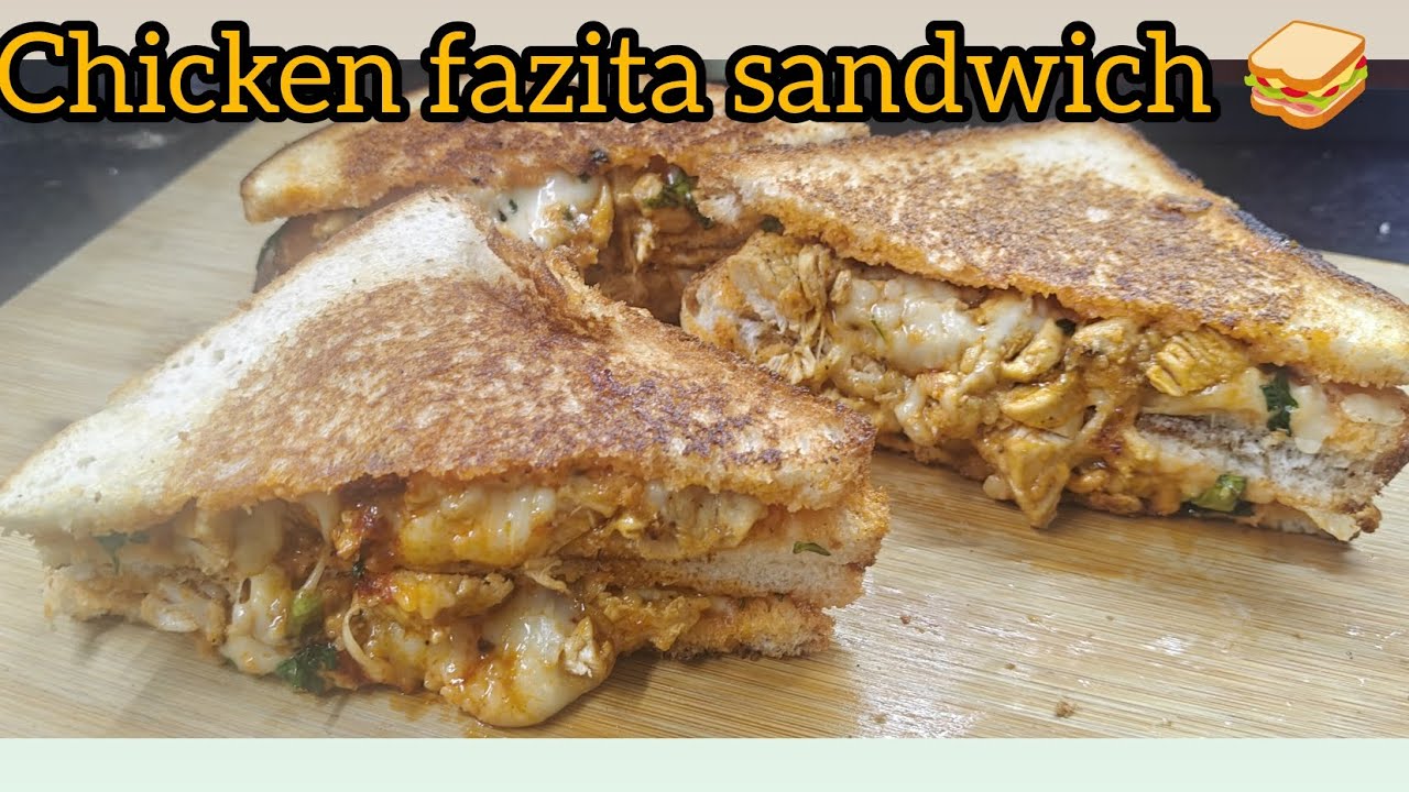 Ramzan special chicken fazita sandwich 🥪 #chicken #chickenlover #sandwich #sandwichrecipe