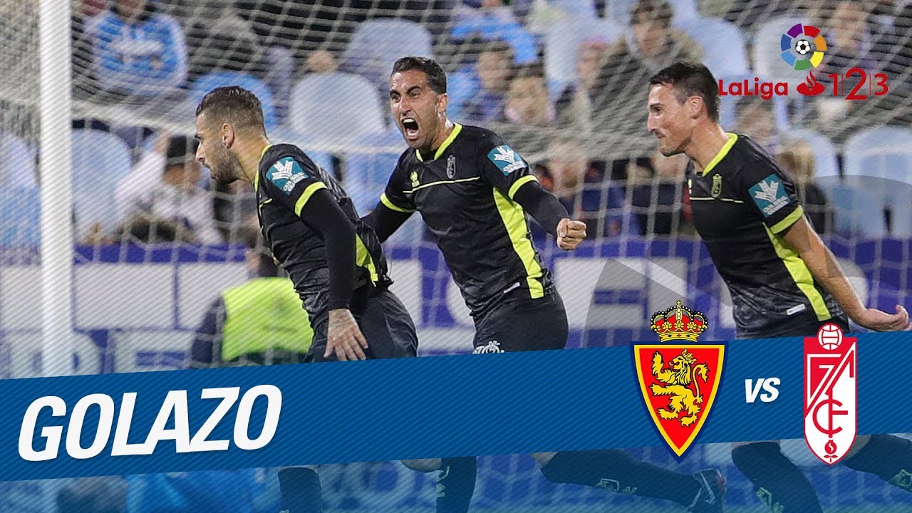 Golazo de Vadillo (0-2) Real Zaragoza vs Granada CF