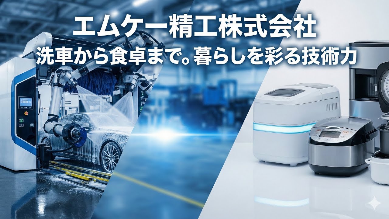 エムケー精工：日常に潜む製品を作っている会社