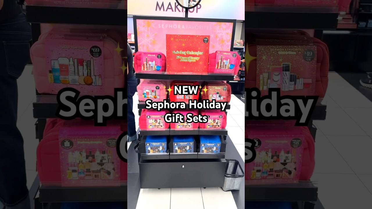 OMG NEW Sephora Holiday Gift Sets are here!!! 😱 ✨Glitz and Glam Set✨