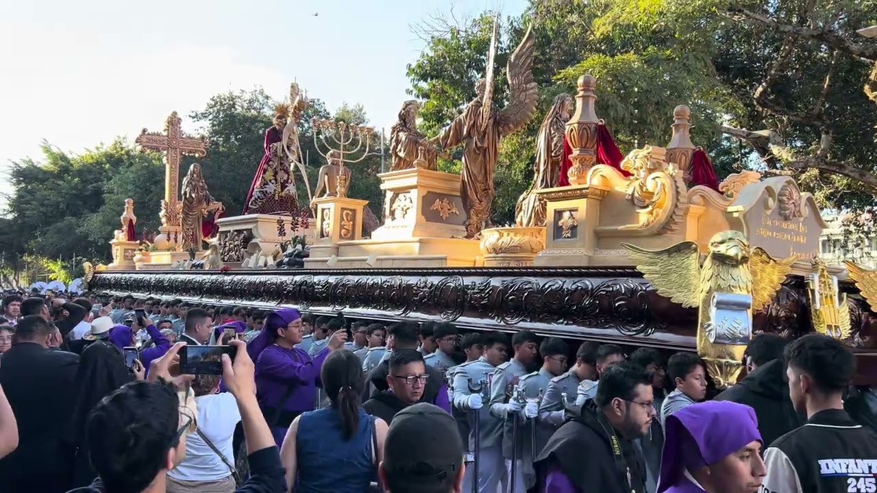 Jesús de la Justicia pasó en el Portal del Comercio Marcha Fúnebre Mater Dolorosa 