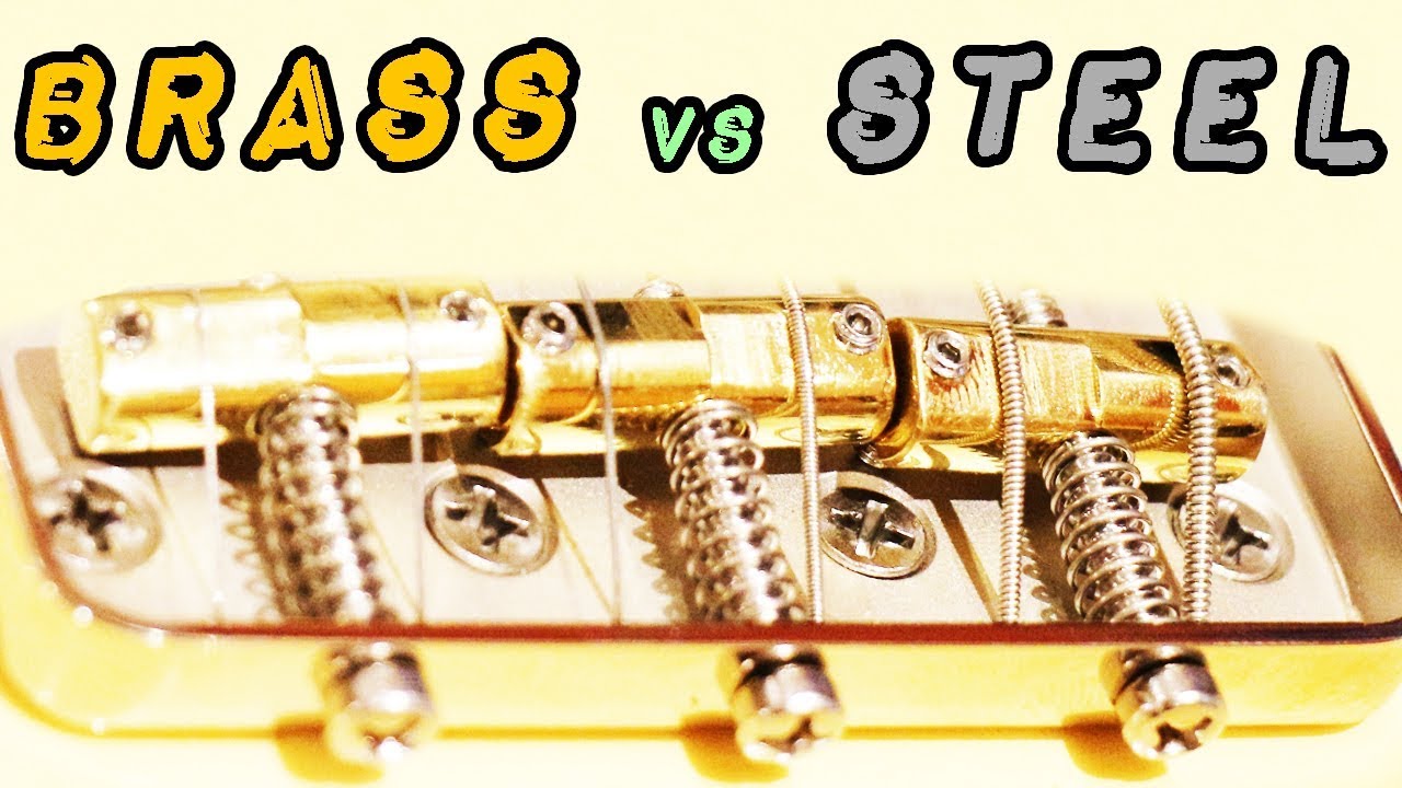 Saddles: Brass vs. Stainless Steel (Callaham Bridges Part 2)