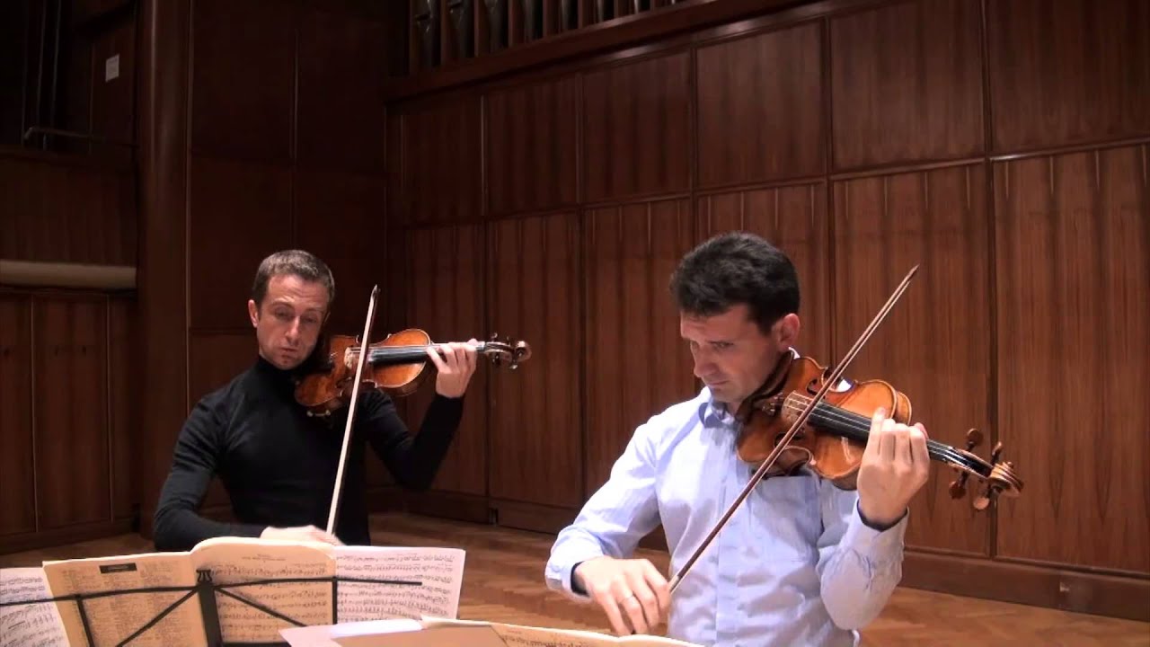 YSAYE - 2 violins sonata, part 2, Tedi Papavrami, Svetlin Roussev