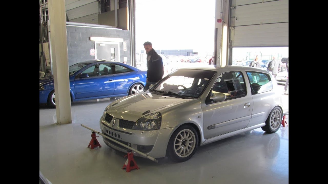 ITB'd Renaultsport Clio 182 - Silverstone GP with OpenTrack - 15.02.16