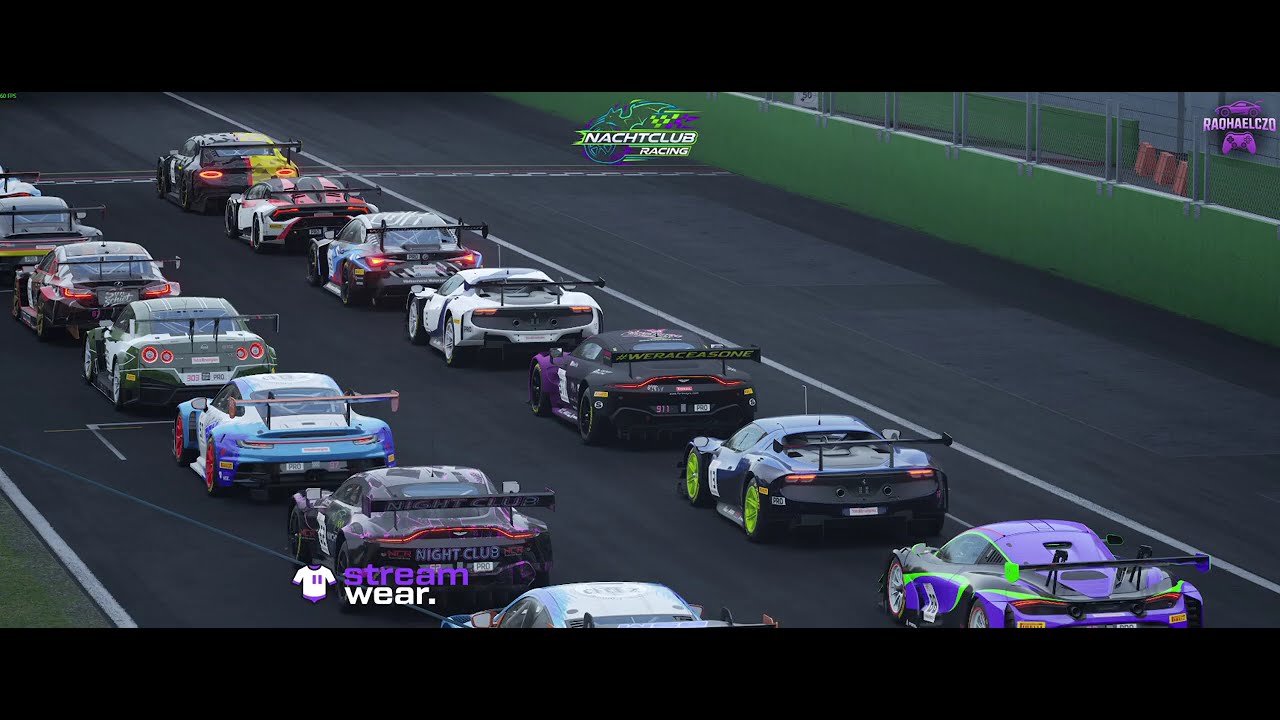 [NCR] Nacht Club Racing - Season 4 Community Cup Rennen 2/6 - Monza 60min