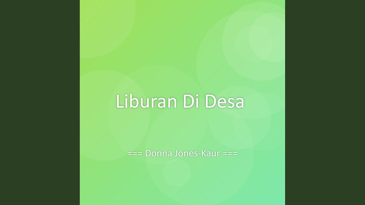 Liburan Di Desa