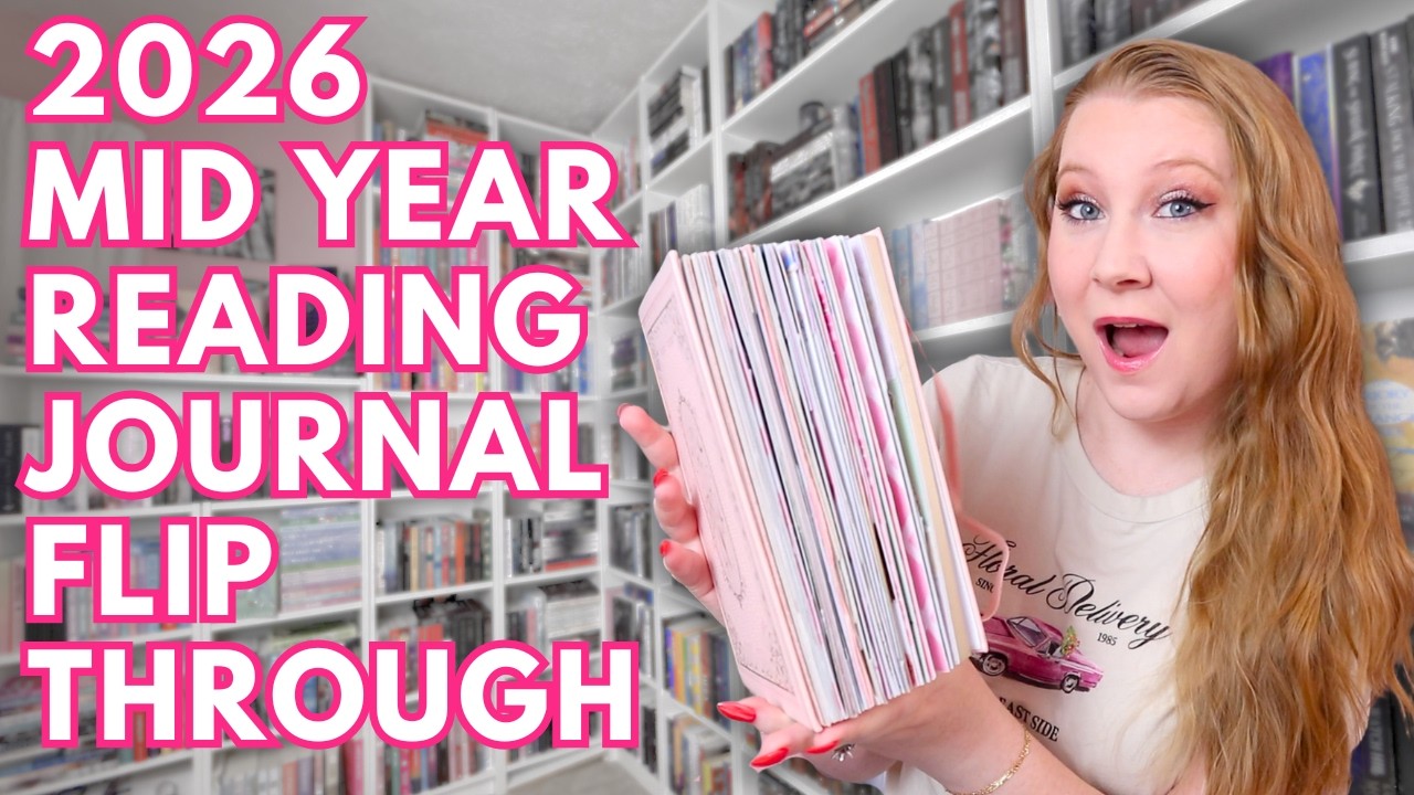 Обзор читательского дневника за полгода 2026 📖 21 ежегодный разворот, ежемесячные развороты и пол...
