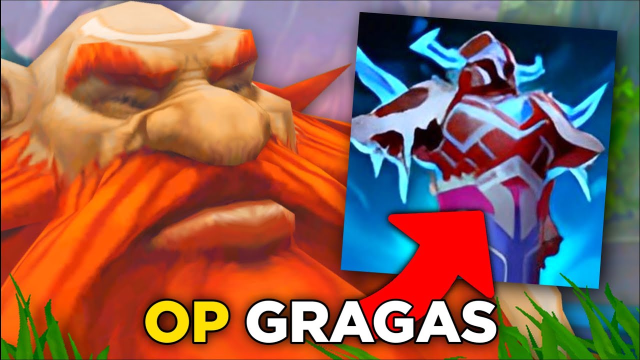 Gragas jest zupełnie OP w League of Legends