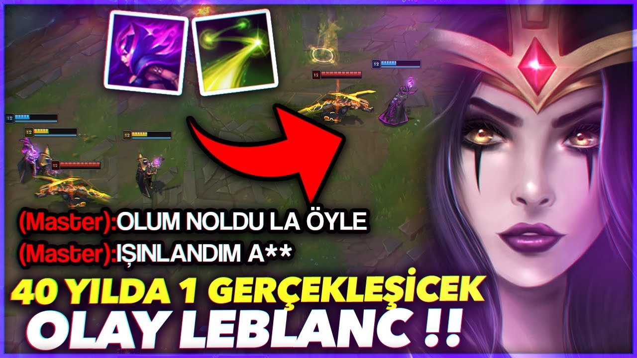 BİDAHA UĞRAŞSAM YAPAMAM !! HARD TEK ATAN LEBLANC MİD !! | Ogün Demirci