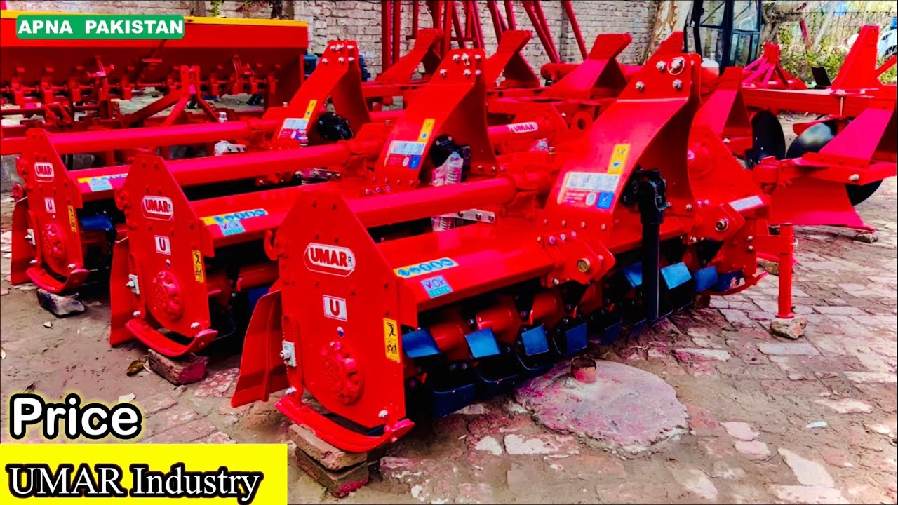 Umar Zarai industry Export quality SE Rotavator 48.54.60cutters price.Murshid faram industry Lahore