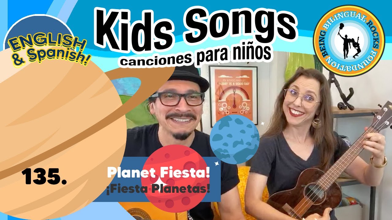 Kids Songs - Fiesta Friday STEM by Alina Celeste and Mi Amigo Hamlet Teach Spanish Music Class 135