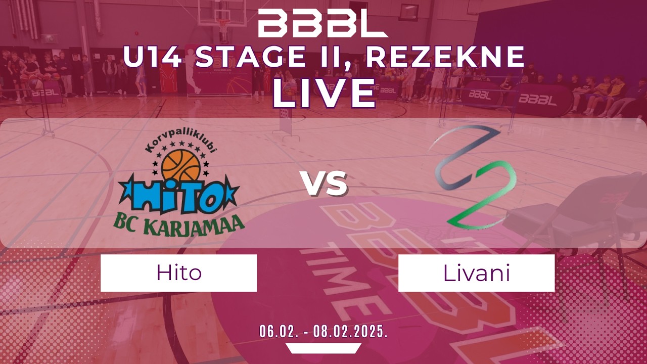 KK Hito/Johvi Spordikool 2012 vs. Livani 2012