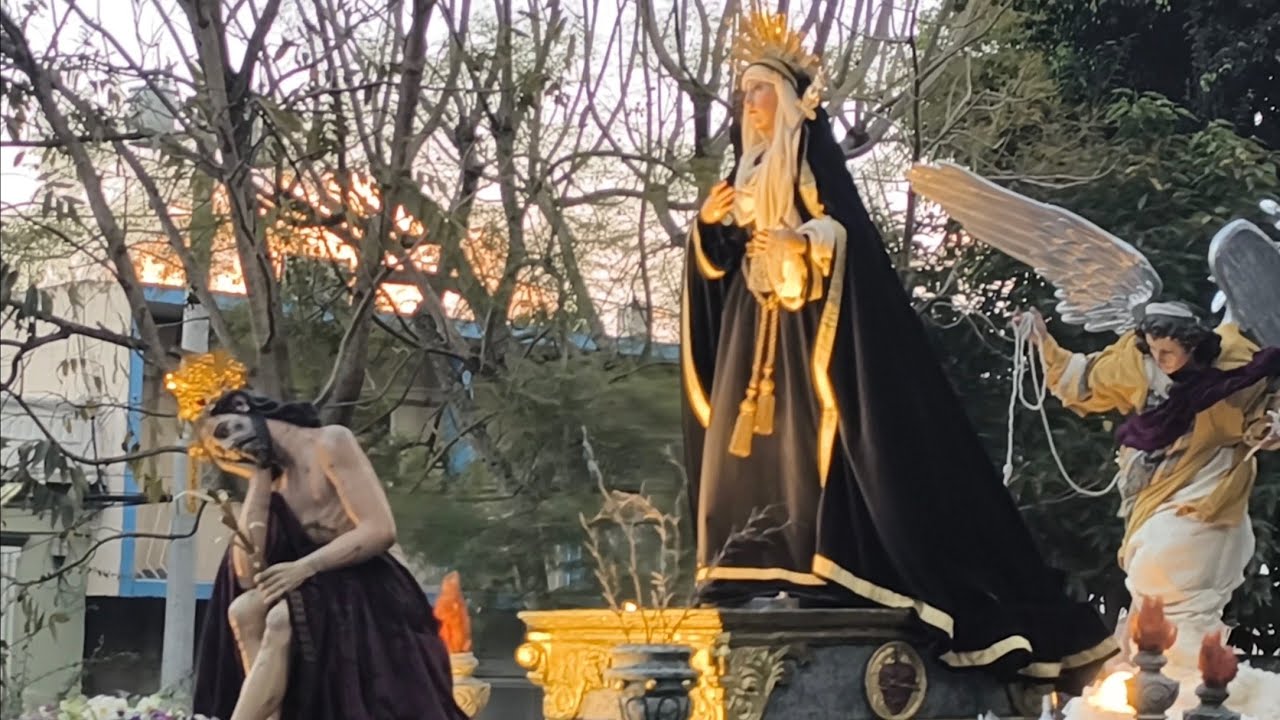 Semana Santa 2026 Guatemala: Procesión Jesús Nazareno y María Santísima, Templo de San Jose, zona 1 