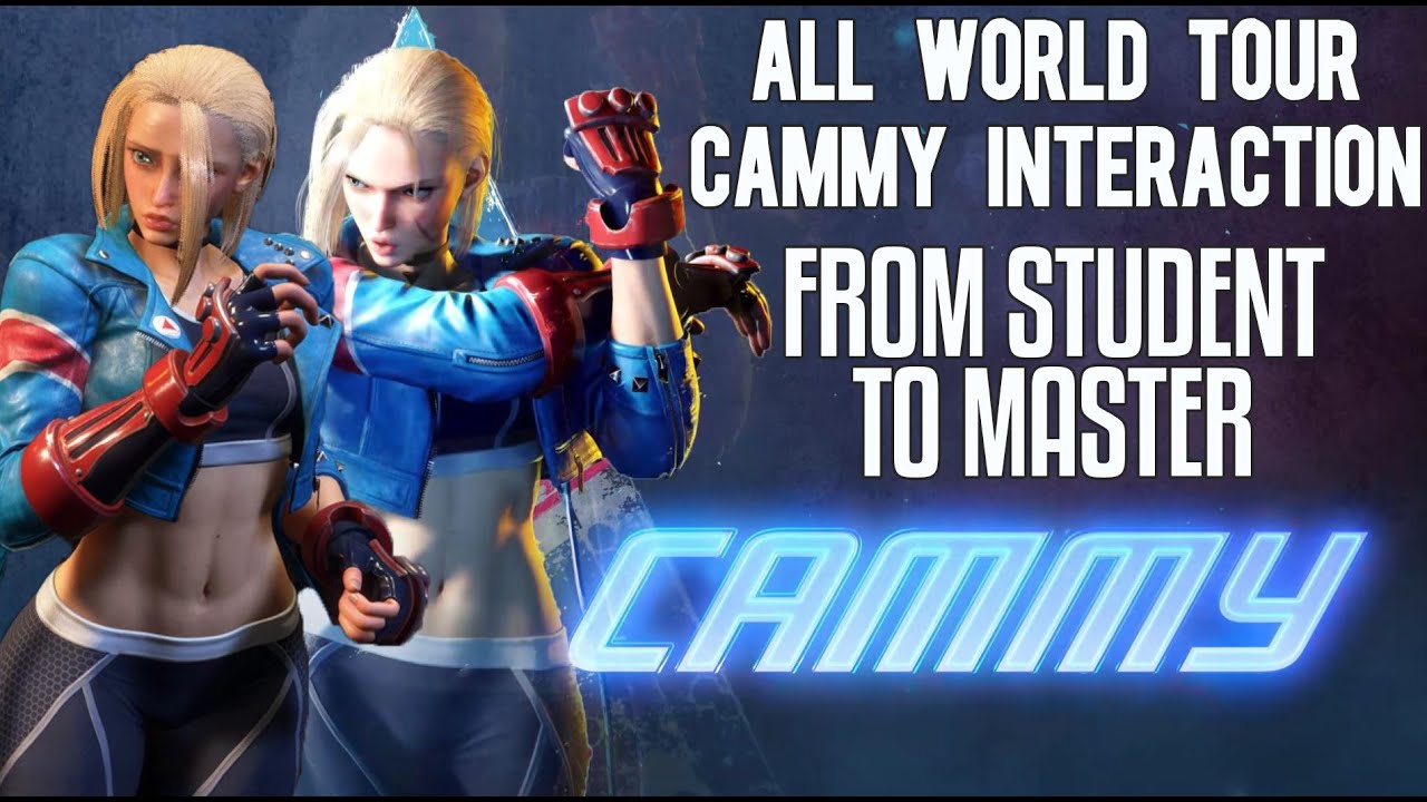 THEY MADE CAMMY WAY TOO CUTE! Cammy Texts, Missions and Life Stories | Street Fighter 6 World Tour 🌎