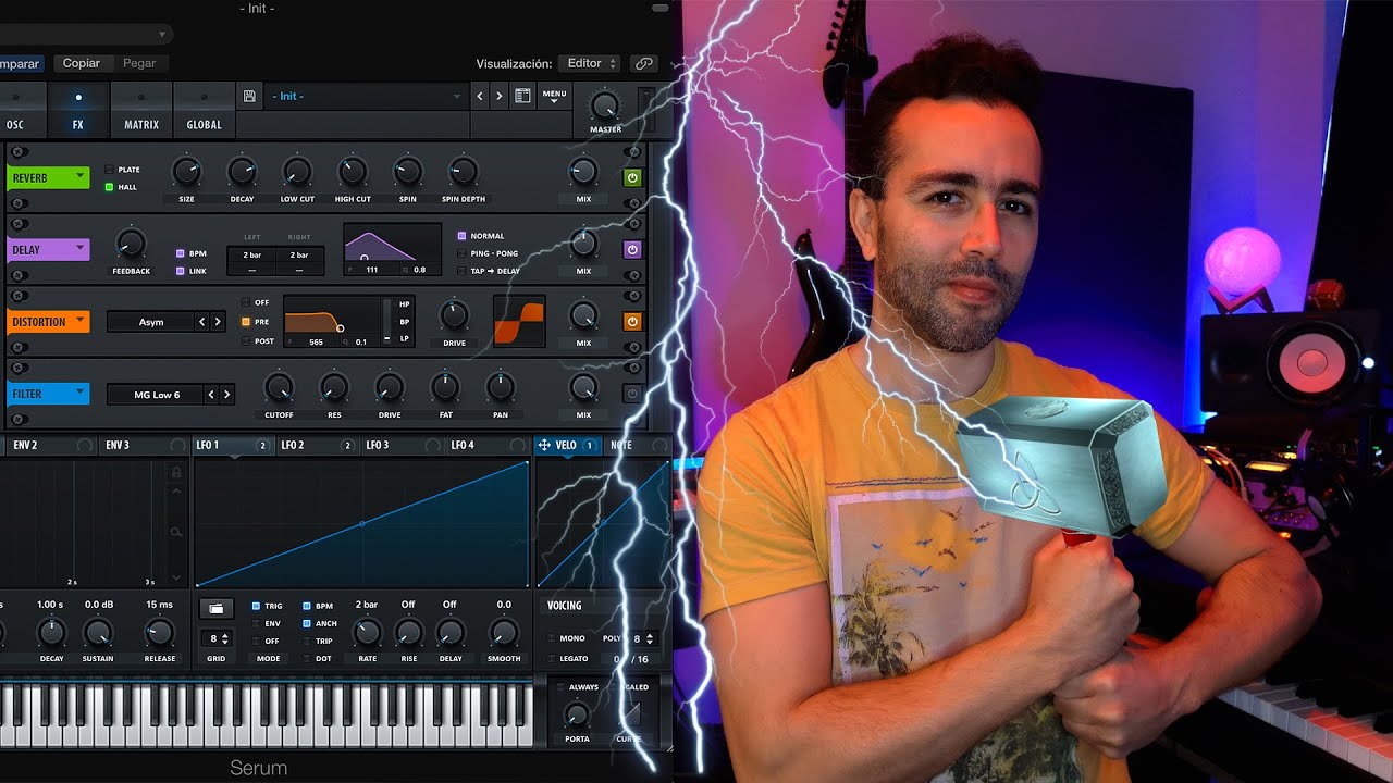Create Realistic Thunder Sounds with Serum: A step-by-step #tutorial