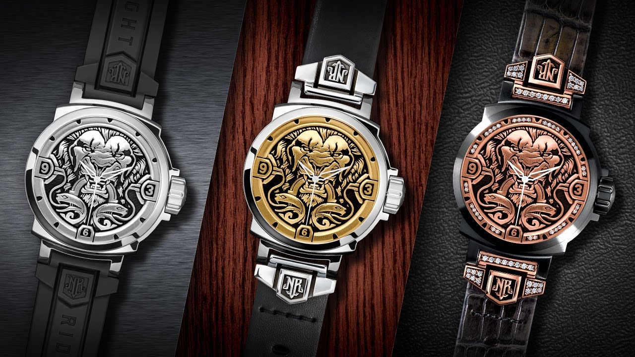 NightRider Limited Edition Watches | 3 Level Comparison