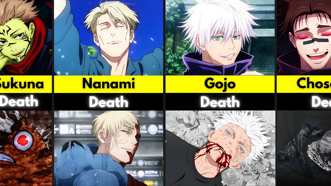 The End Of Jujutsu Kaisen Characters