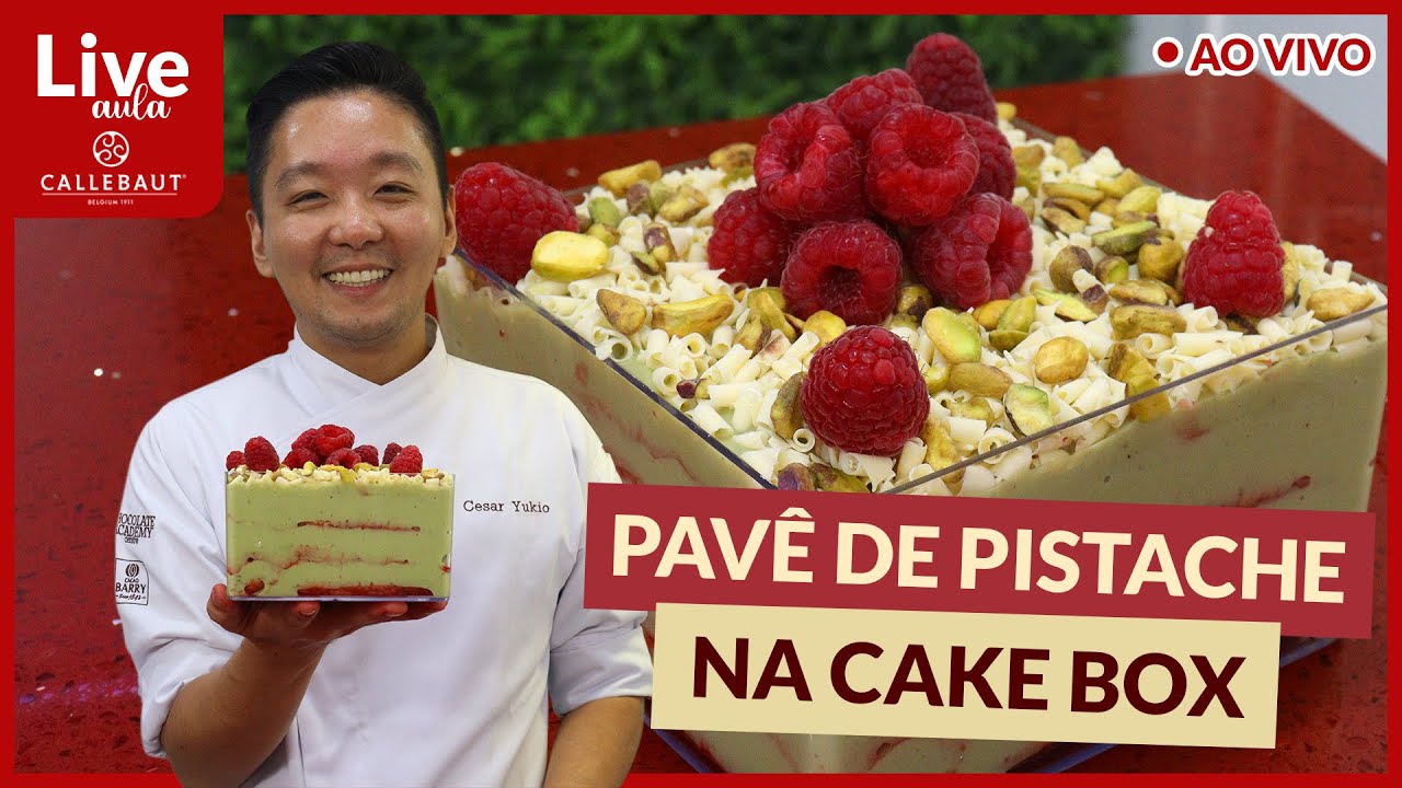 PAVE DE PISTACHE | CESAR YUKIO   | CALLEBAUT  | LOJA SANTO ANTONIO