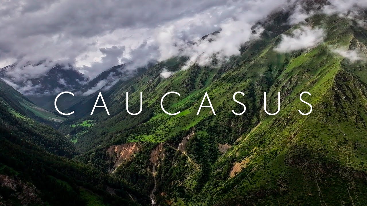 Caucasus Mountains 4K - Where Europe meets Asia | Cinematic Drone Footage