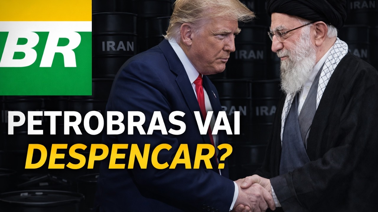 PETR4 | ACORDO ENTRE EUA E IRAN PODE FAZER AS AÇÕES DA PETROBRAS DESPENCAREM | COMO SE PROTEGER?