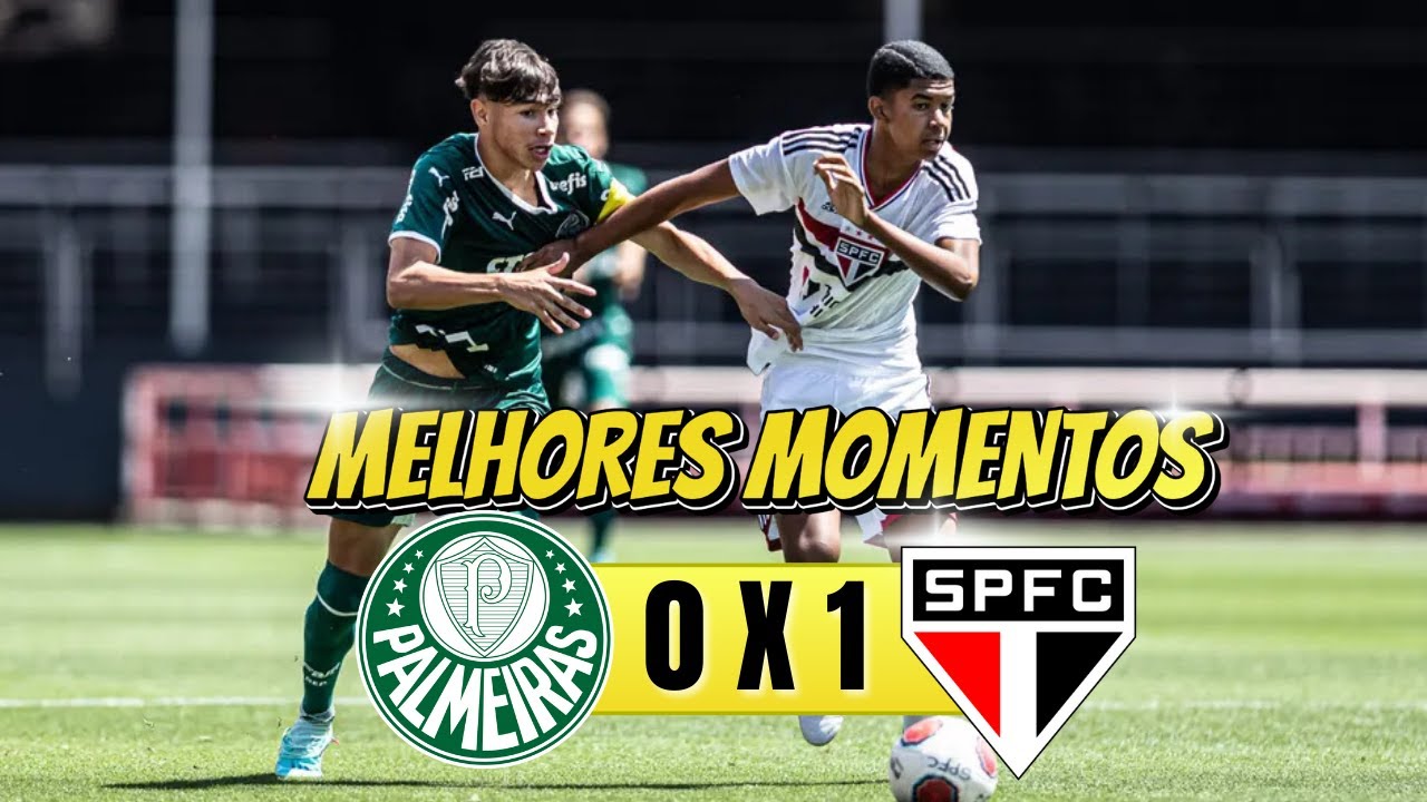 GOLAÇO DO PIETRO! Palmeiras 0 x 1 São Paulo - Melhores Momentos - Copa Fictor Sub-15 2026