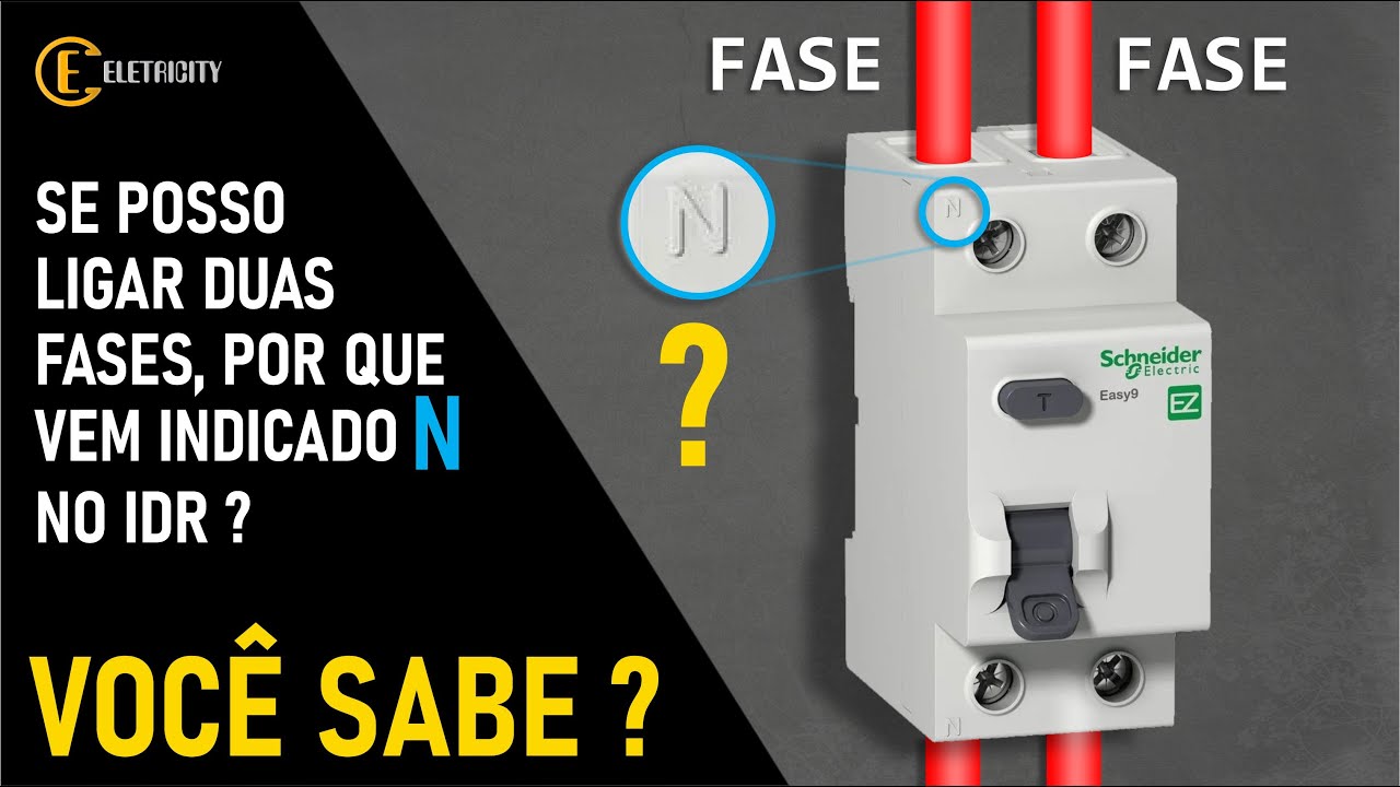 A MAIORIA DOS ELETRICISTAS NÃO CONHECEM ESSA CARACTERÍSTICA DO IDR.