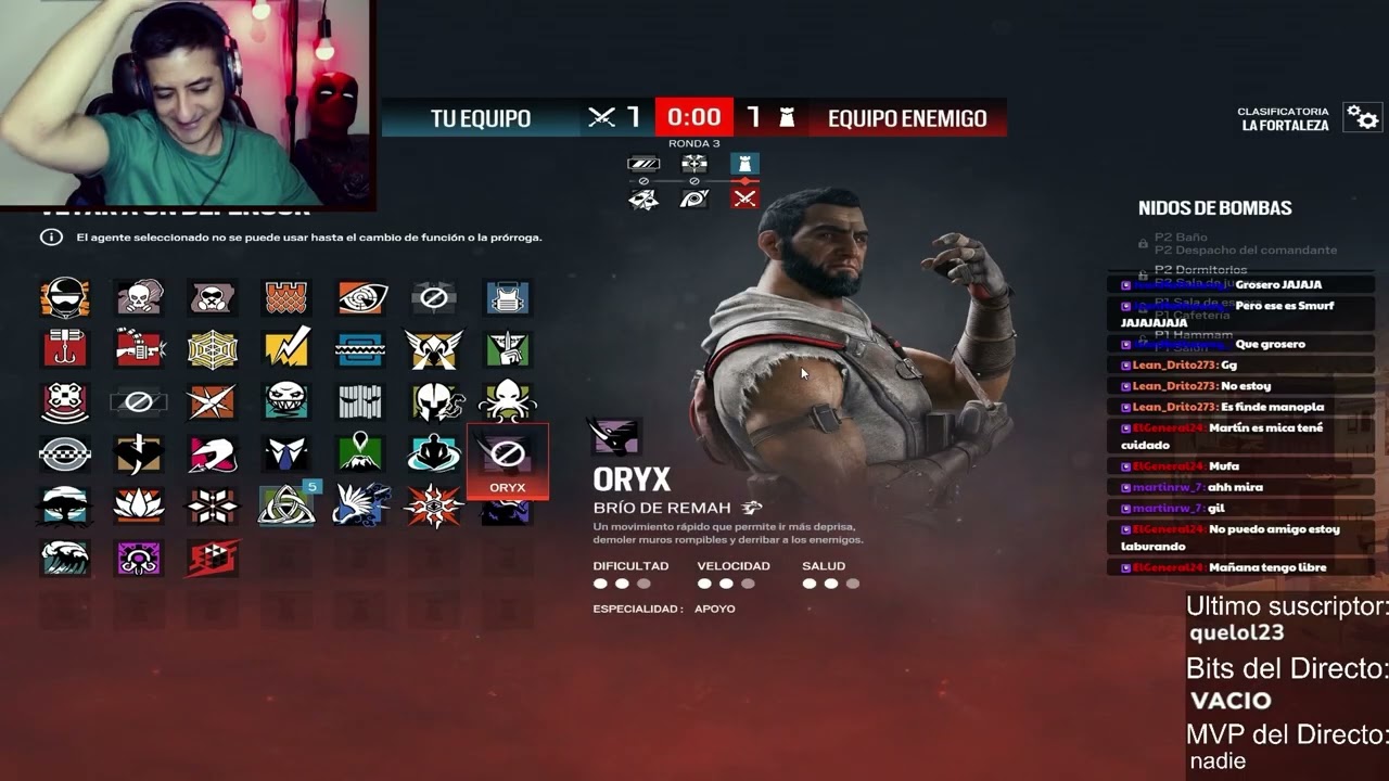 Partida R6S Ranked #50 (bronze II)