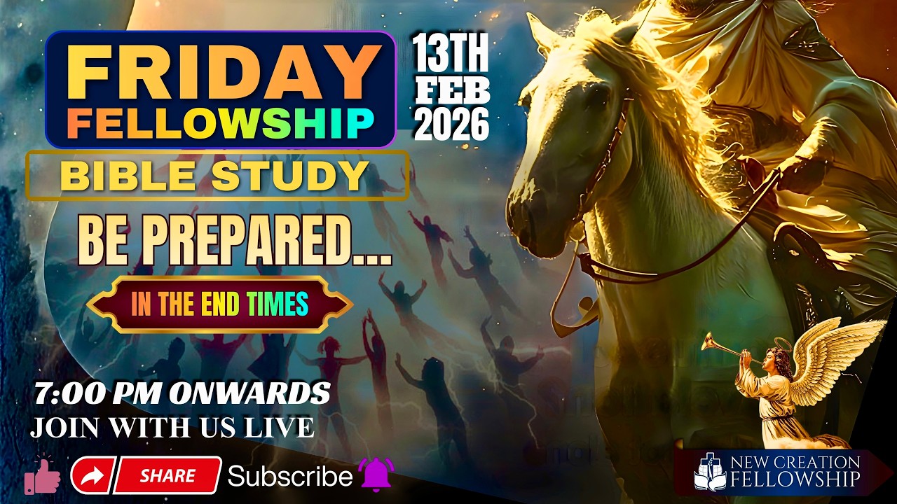 FRIDAY FELLOWSHIP || Be Prepared In The End Times|| 13th Feb 2026 || NCF Live
