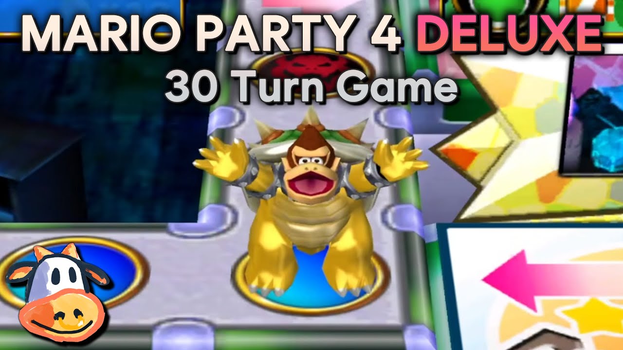 Mario Party 4 DELUXE - Boo's Haunted Bash - 30 Turn Game