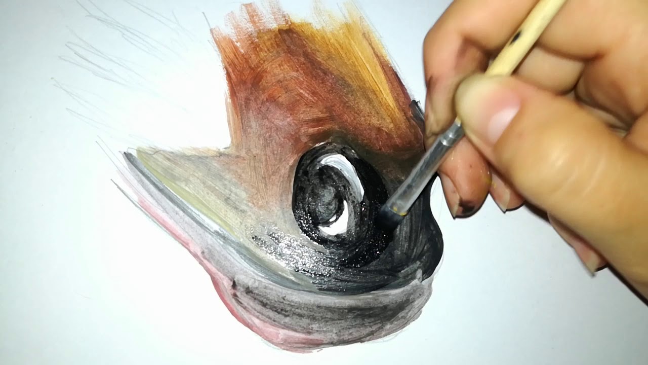 ¿Cómo pintar la boca de un caballo?(Parte 2)