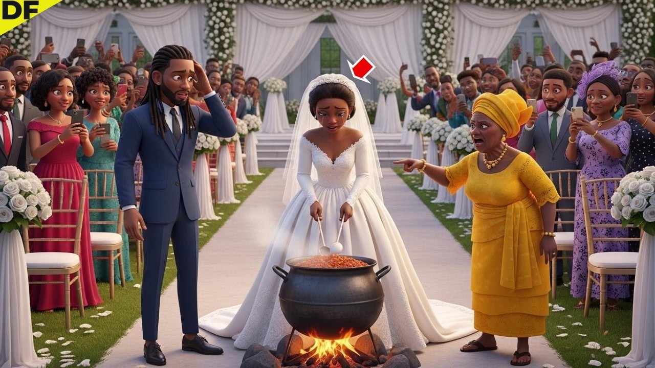 Groom's Wealthy Mom Forced Poor Bride to Cook on Her Wedding Day Before She Could Marry Her Son