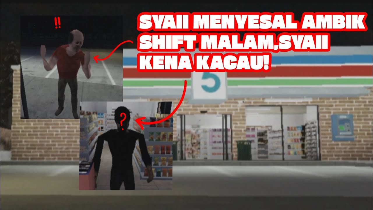 SYAII MENYESAL AMBIK SHIFT MALAM, SYAII KENA KACAU!!😭😭 (roblox) 