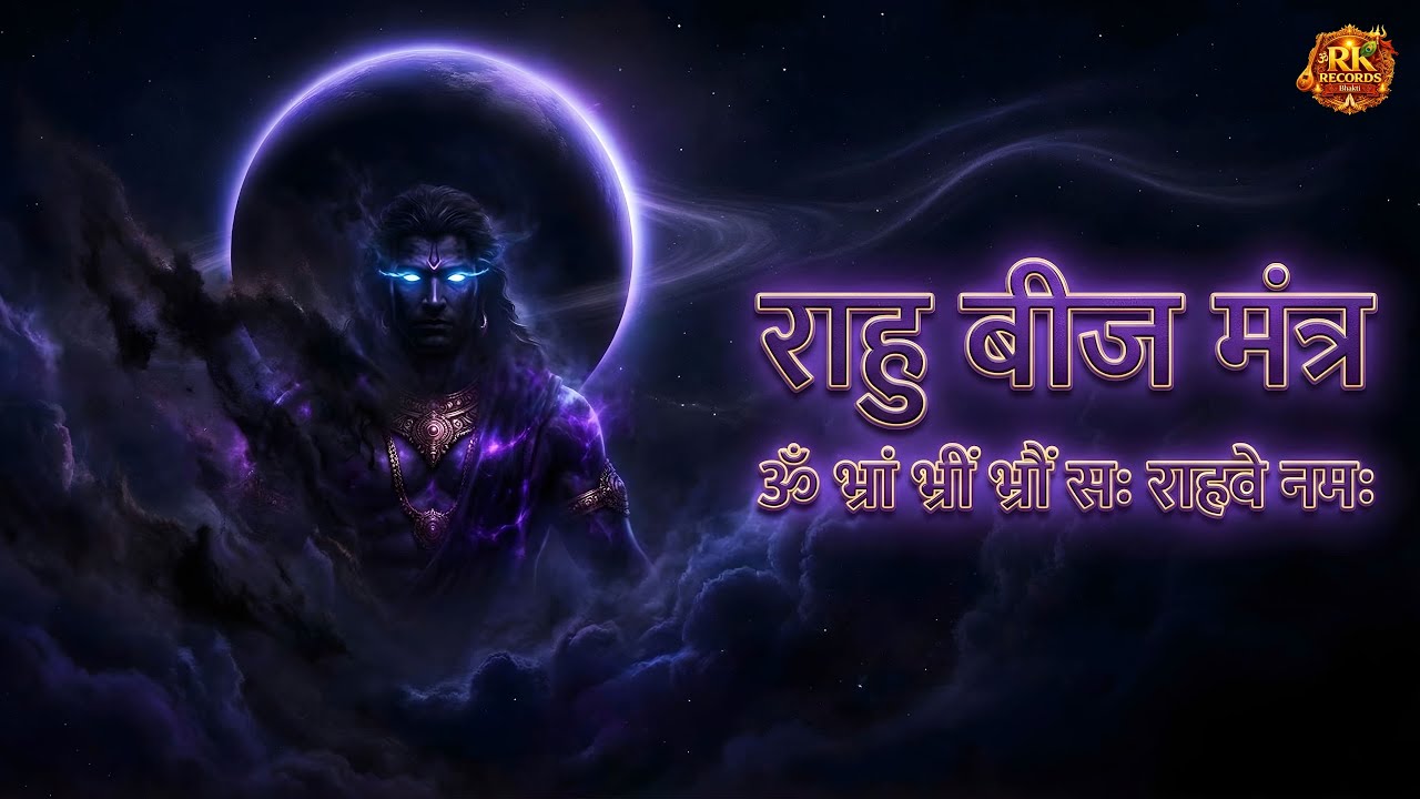 Rahu Dev Beej Mantra | Morning Meditation for Inner Peace | Remove Fear & Negativity