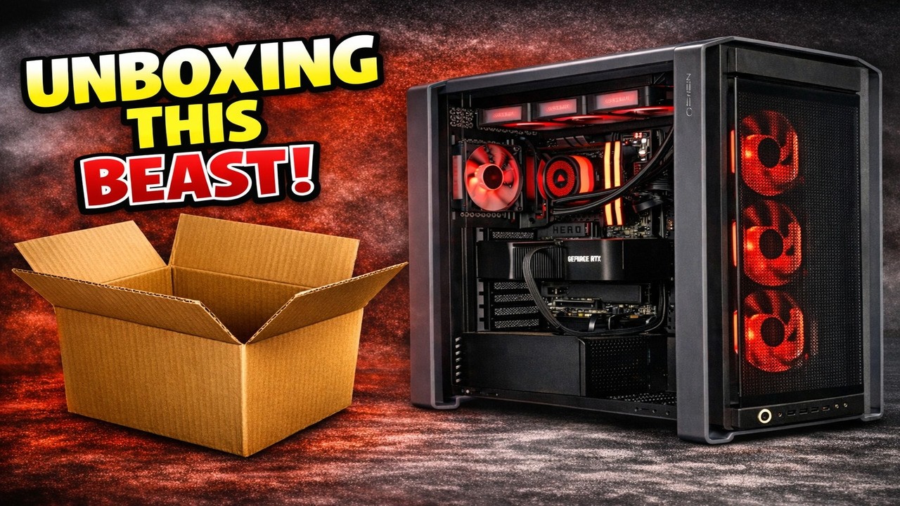 Let&rsquo;s Unbox This Custom ORIGIN PC MILLENNIUM Together | 📦🔥 RTX 5090 + 9950X3D