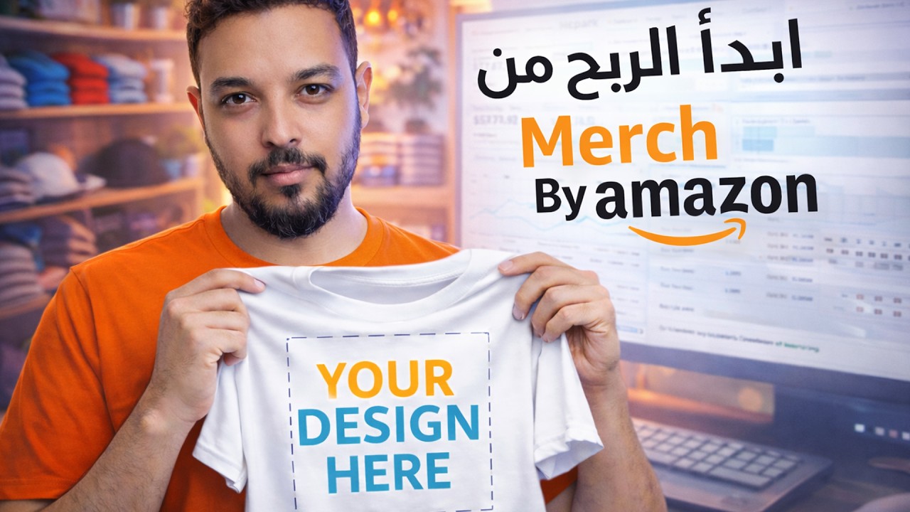 كيفاش تخدم فأمازون - Merch By Amazon - الحصول على حساب