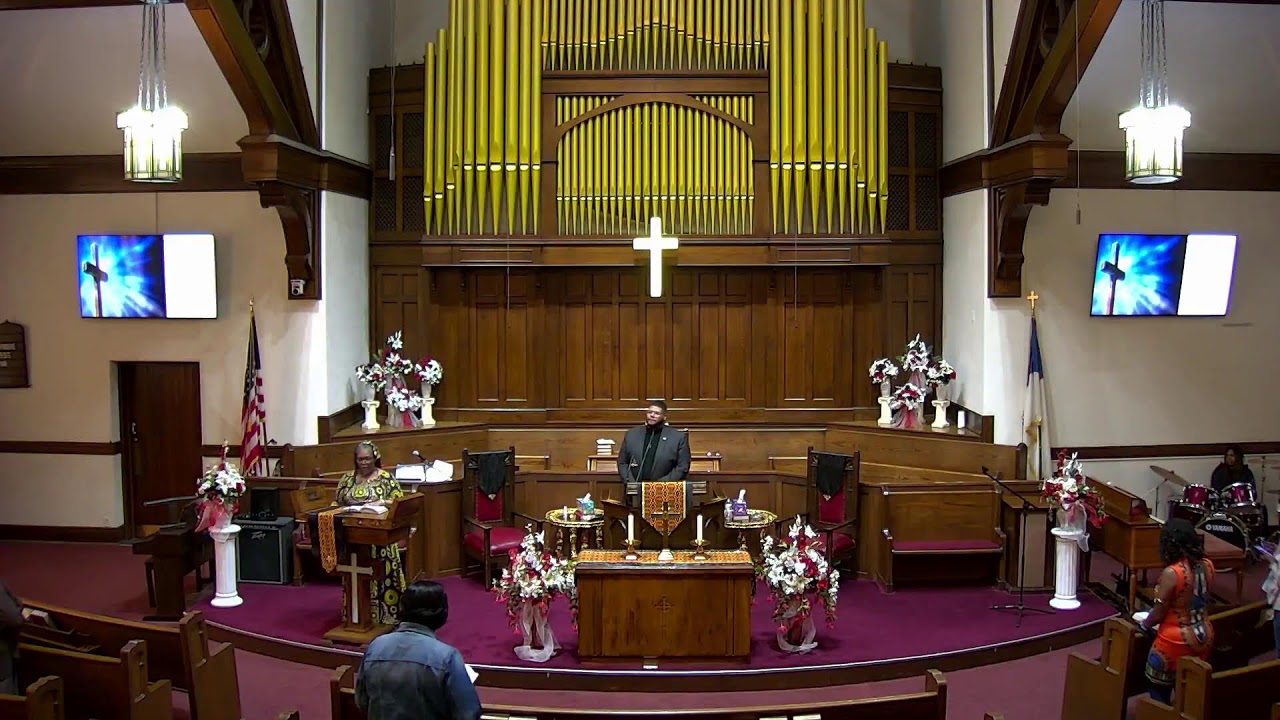 Greater Mount Zion MBC Worship Service.