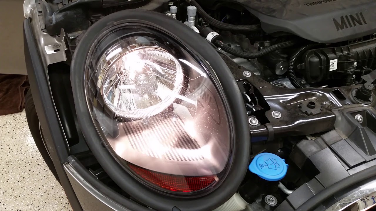 2014-2020 MINI Cooper - Testing Low & High Beam Headlights After Changing Burnt Out Light Bulb