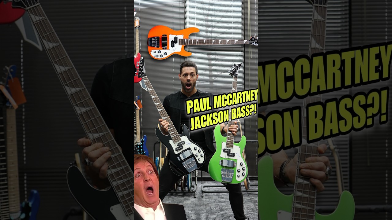‼️У Пола Маккартни есть бас-гитара JACKSON? 😧🎸🎸 