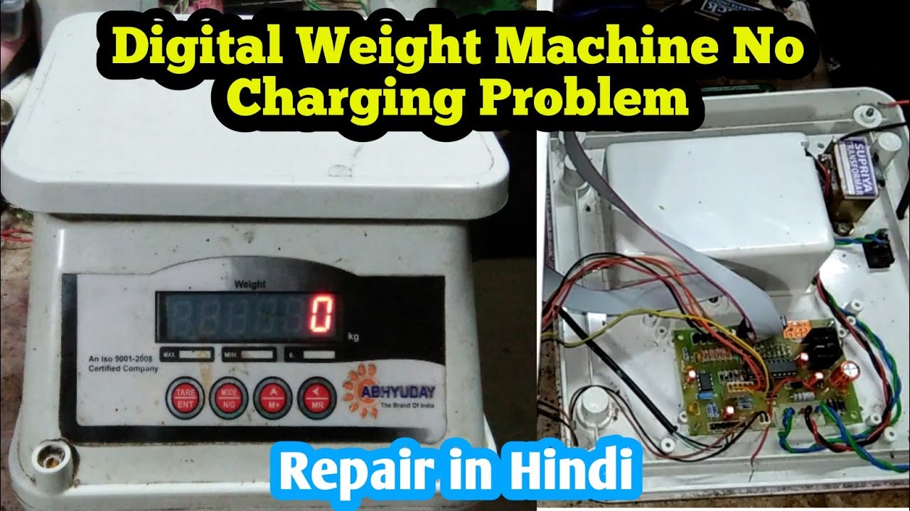 Digital Weight machine No Charging problem | Electronic Weight scale repair