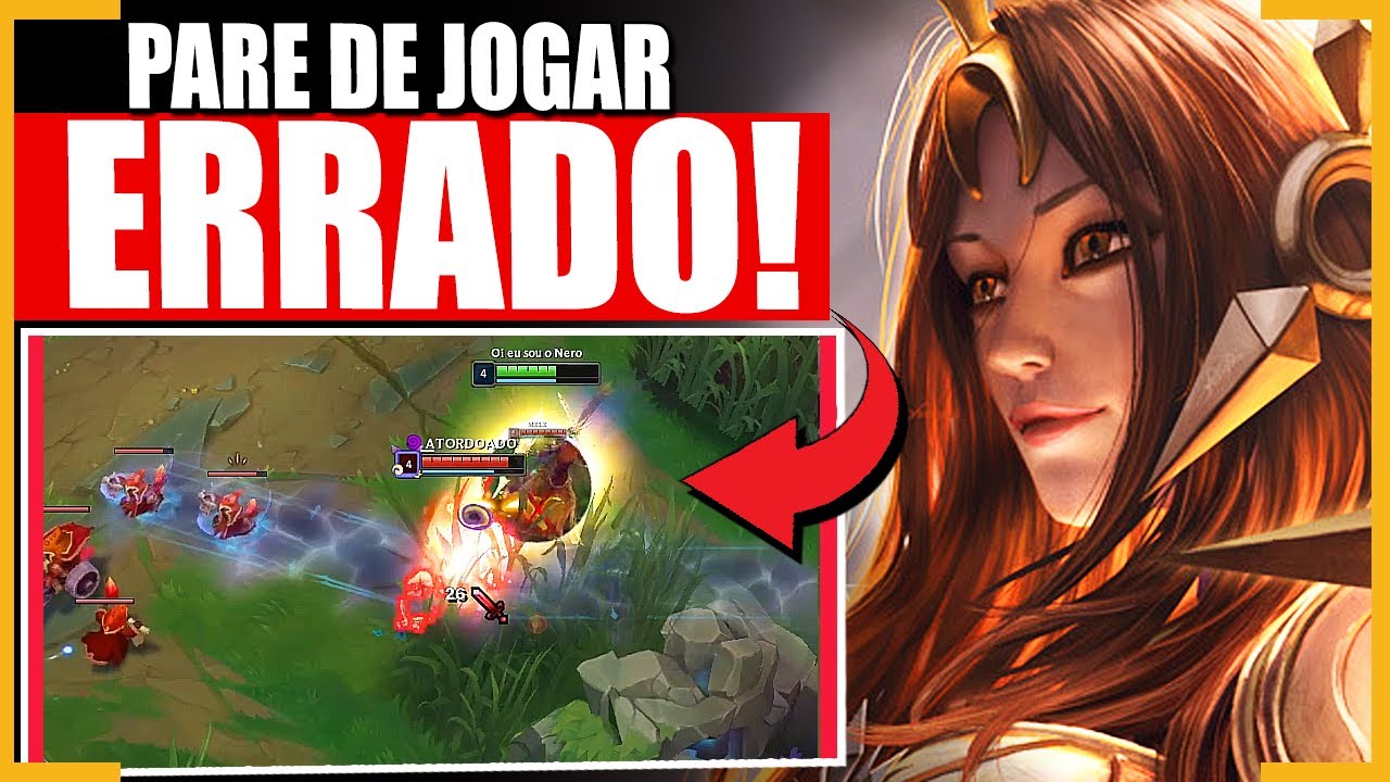 PARE DE JOGAR De LEONA SUP ERRADO! (A MELHOR BUILD e RUNA) | Nero Bruxo do LoL