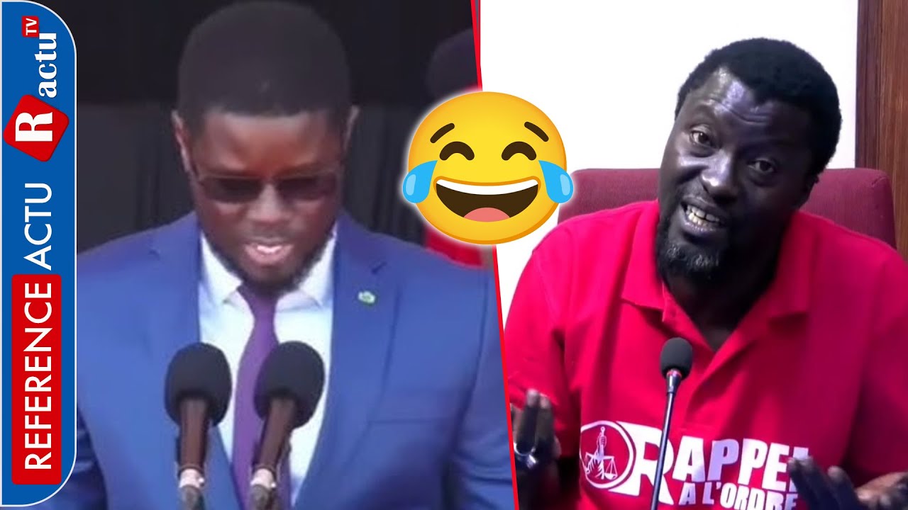 « Lakkoul anglais waranglais leu lakk… » Red Black explose le PR Diomaye après son discours…