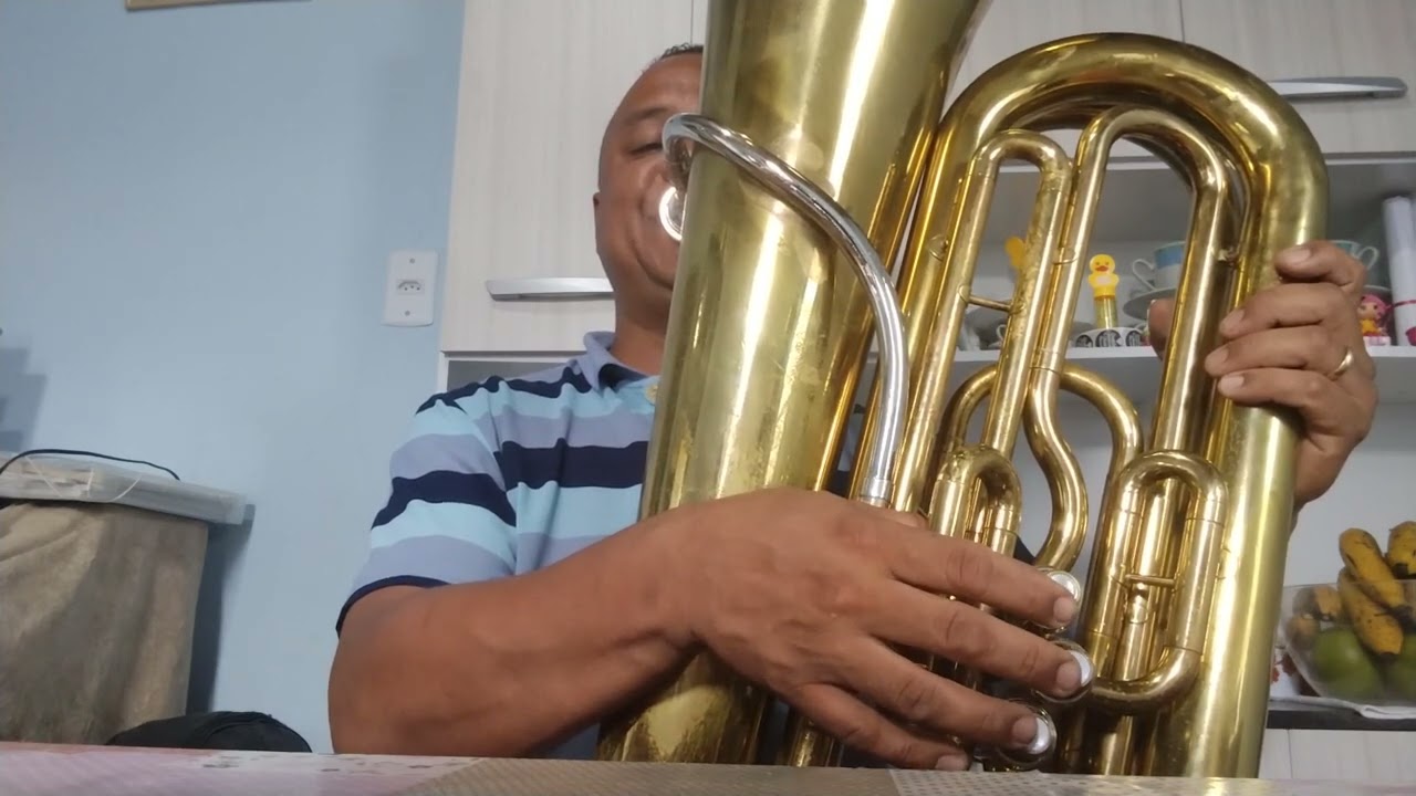 Escala Cromática da Tuba de 03 Pistos. 🔥🔥🔥🎶🎶🎶
