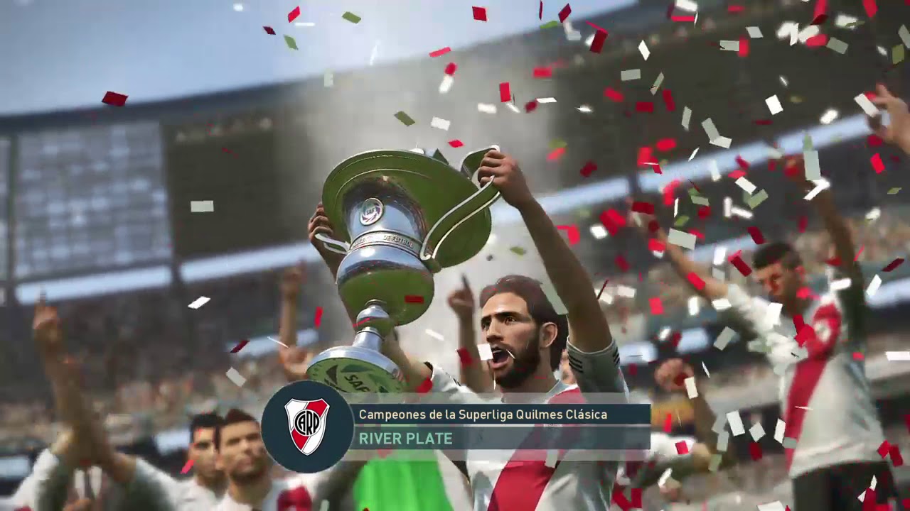 PES 2019 RIVER PLATE campe&oacute;n de la superliga de Argentina