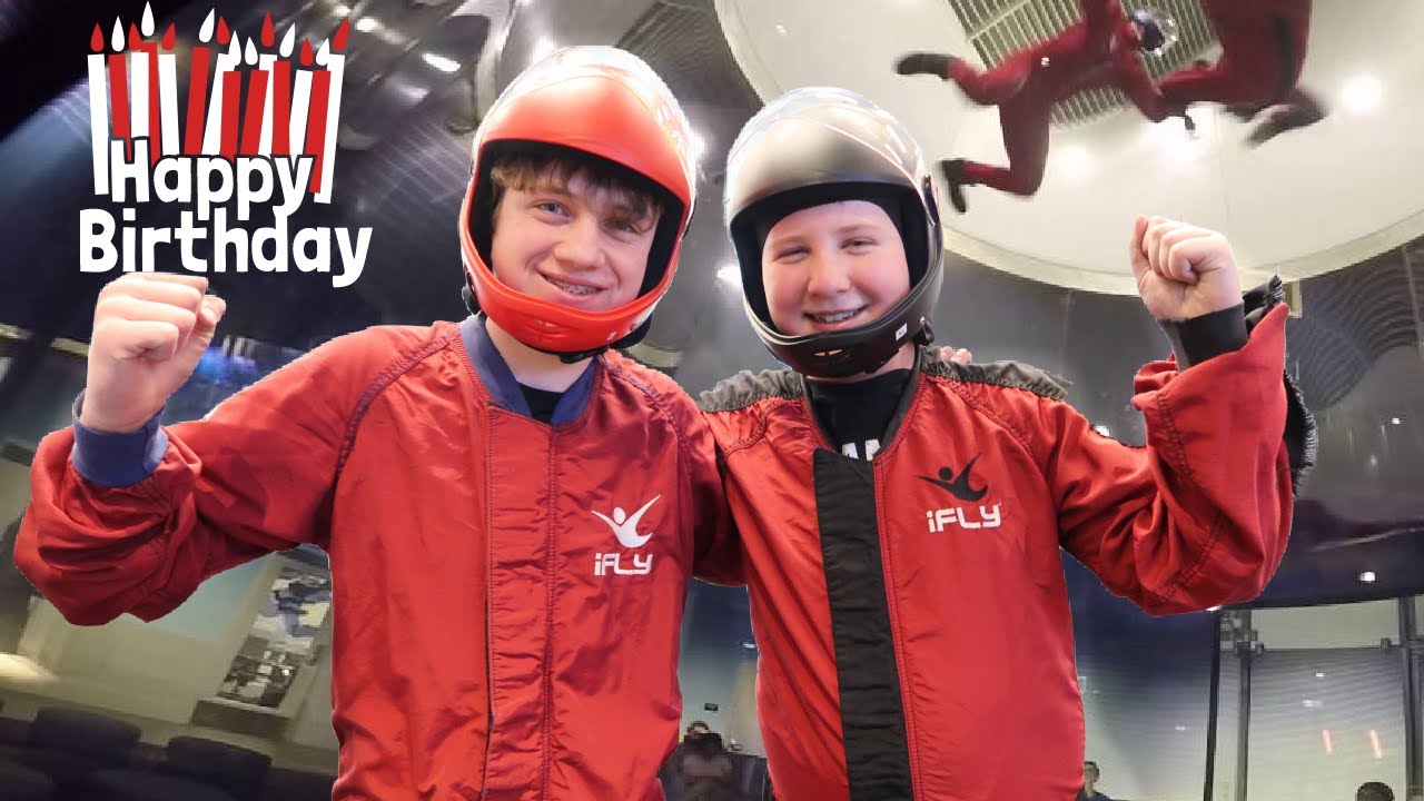 Landon's 13th Birthday Special! | I Can Fly! | Skydiving at ifly!