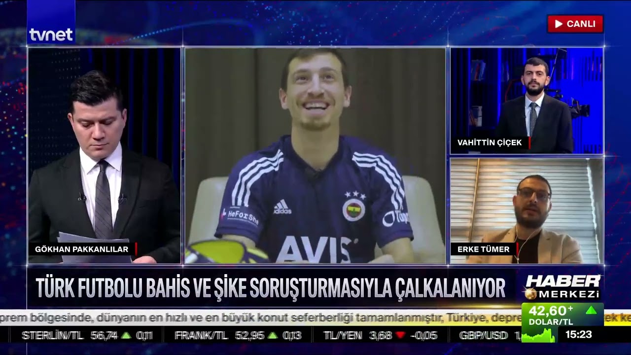BAHİS OPERASYONU NEREYE EVRİLECEK? / FUTBOLCULAR NELER DÜŞÜNÜYOR ? / TVNET CANLI YAYIN