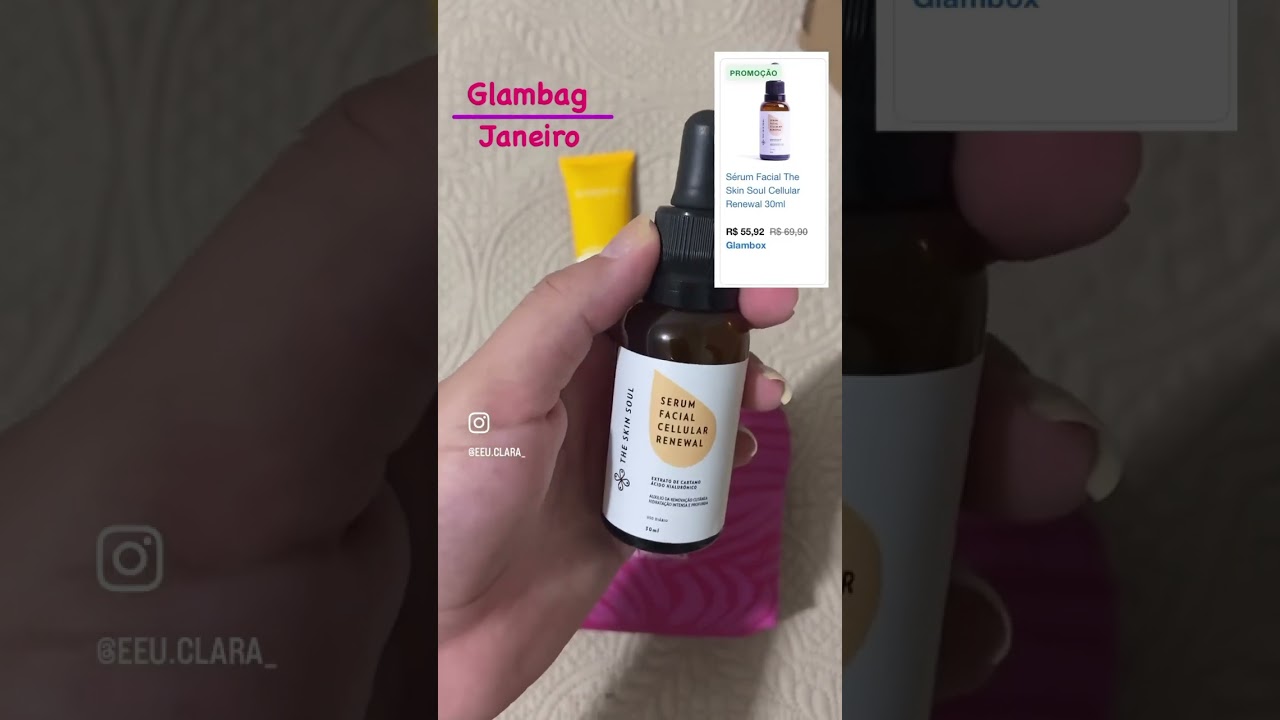 GLAMBAG DE JANEIRO 2023: GLAM VIBES | primeiro mês de assinatura.