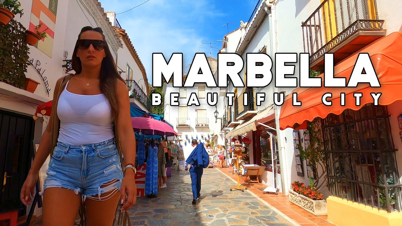 Marbella Spain Beautiful City October 2023 Update Costa del Sol | Málaga [4K]